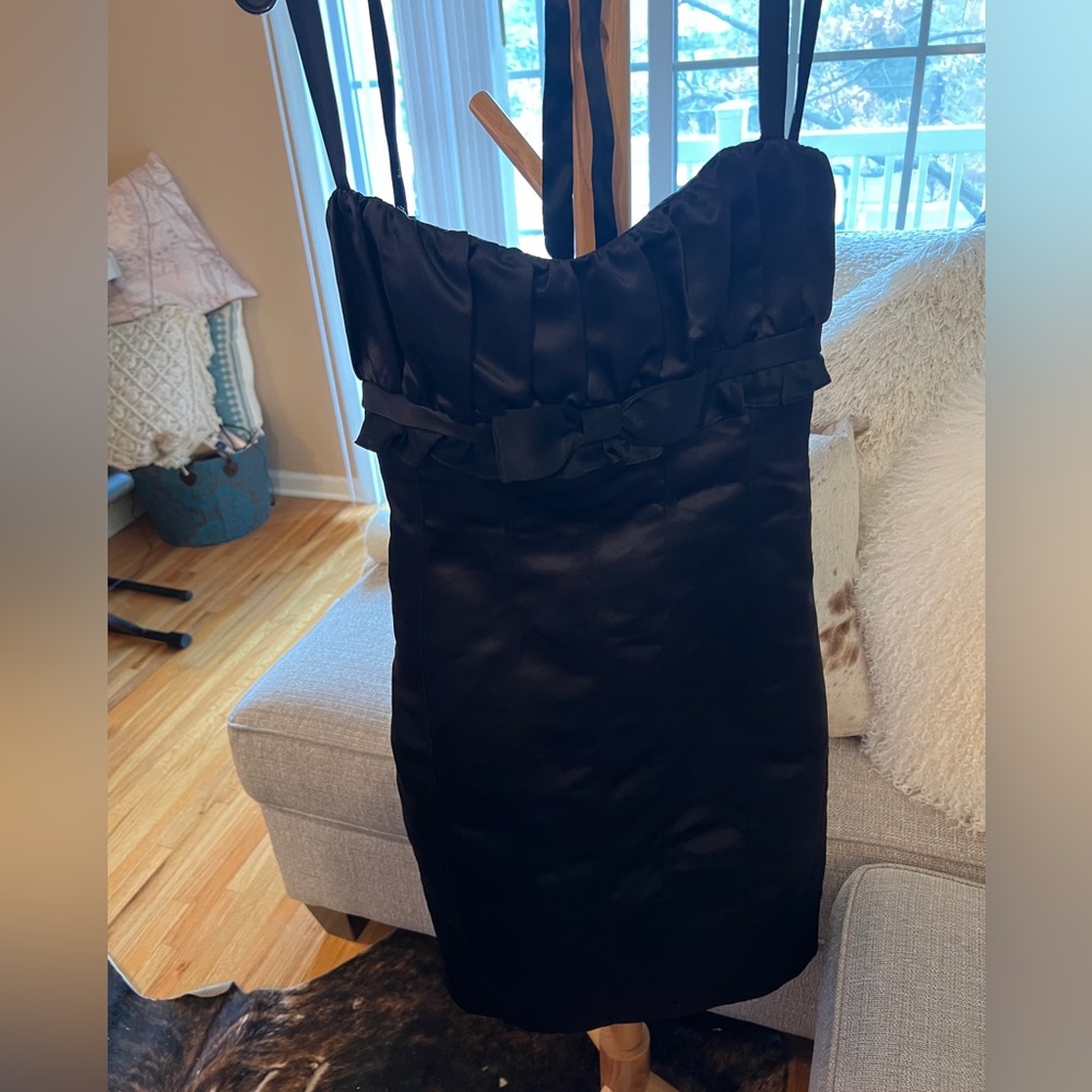 Betsy Johnson dress sz 4 black